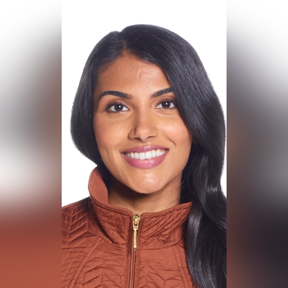 NWT Burnished Pecan QUILTED JACKET WITH SIDE STRETCH XL - Picture 6 of 11